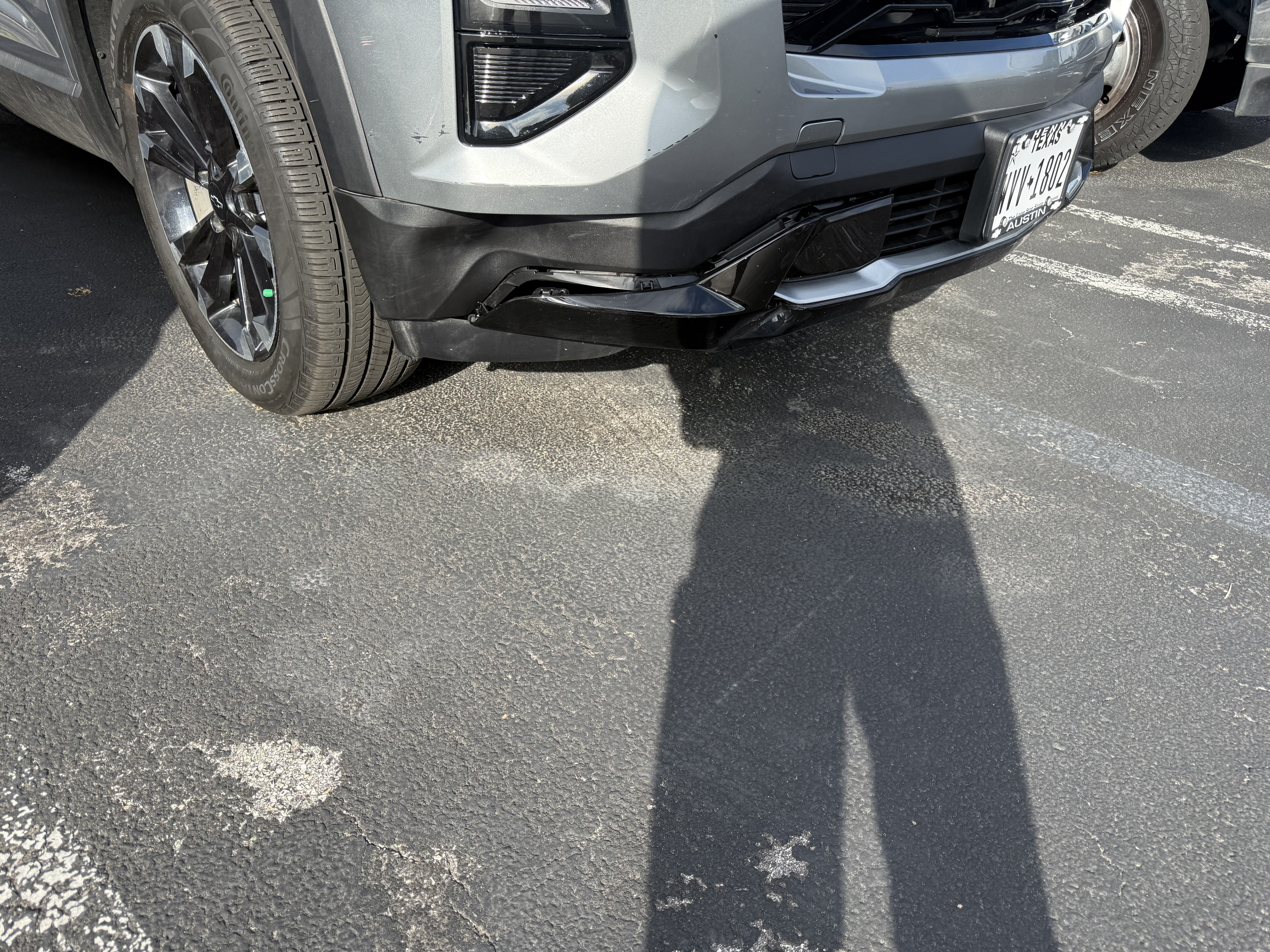 Before Bumper Repair on 2024 Chevrolet Equinox in Austin, TX - Auto Art
